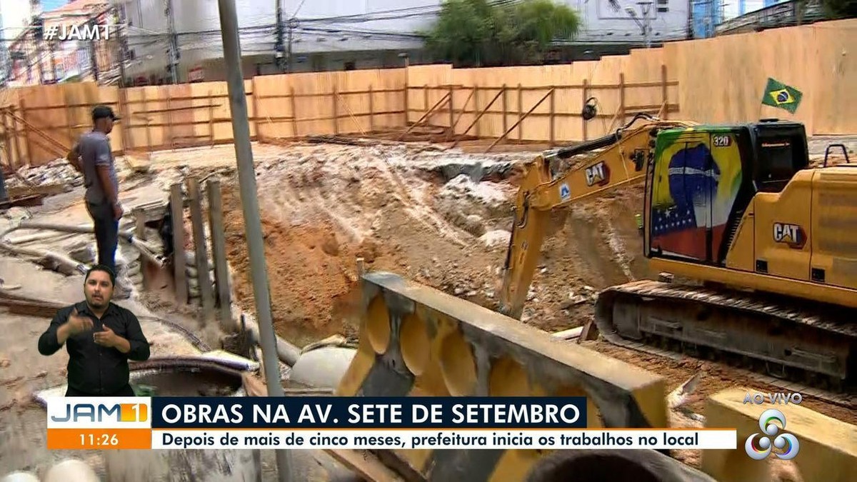 Obras Em Cratera Aberta H Mais De Cinco Meses S O Iniciadas Na Avenida