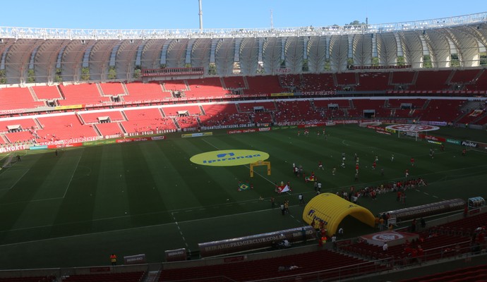 Estádio Beira-Rio antes de Inter x Passo Fundo (Foto: Tomás Hammes/GloboEsporte.com)