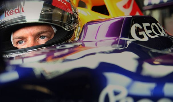 Sebastian Vettel segue na liderança do Mundial (Foto: Getty Images/Reprodução: Globoesporte.com)