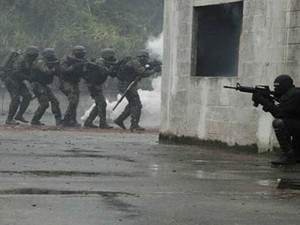 exército terrorismo (Foto: Brigada de Operações Especiais/Divulgação)