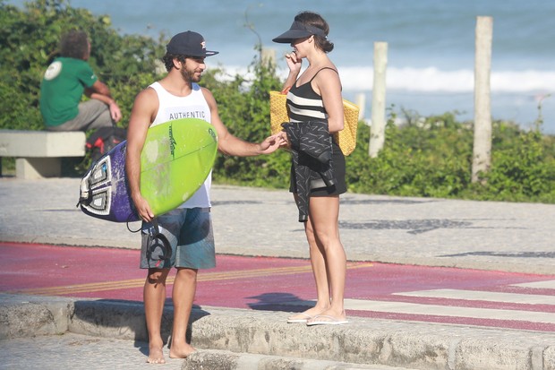 Deborah Secco com o namorado Hugo Moura (Foto: AgNews/Dilson Silva)