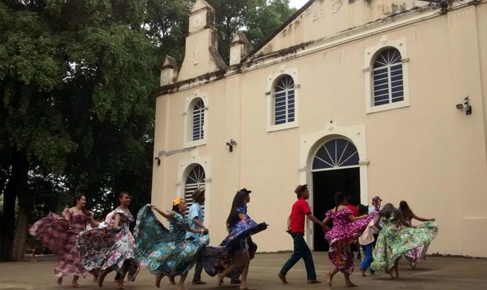 Balandê baião é uma das manifestações culturais de Monsenhor GIl (Foto: Gshow/Rede Clube)