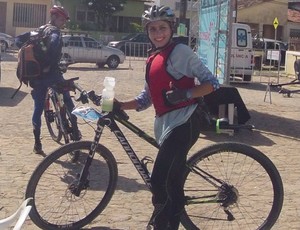 Gabriela Lima e o marido vão disputar o Brasil Ride de Mountain Bike pela Paraíba (Foto: Divulgação)
