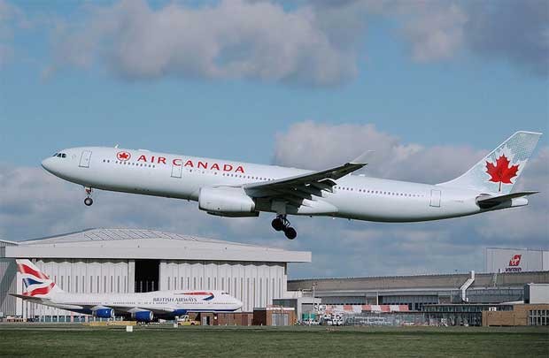 Porta-voz da Air Canada disse que a empresa estava satisfeita de poder ajudar a localizar o barco (Foto: Arpingstone)
