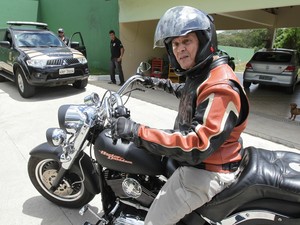 Roberto Jefferson moto (Foto: Marcos de Paula/Estadão Conteúdo)