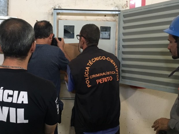 Polícia diz que 11 empresas foram autuadas por fraudes no consumo de energia elétrica, em Goiás (Foto: Divulgação/Polícia Civil)