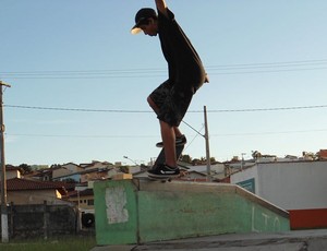 Matheus Borges Araxá Skate (Foto: Rafael Bento Alves/Arquivo Pessoal)