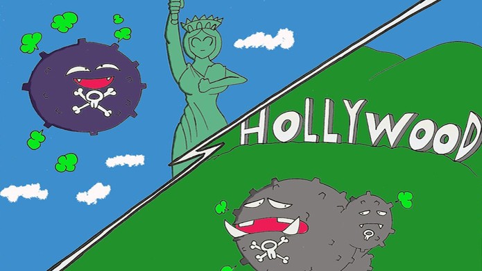 Koffing e Weezing são referências a Nova York e Los Angeles (Foto: Robot001)
