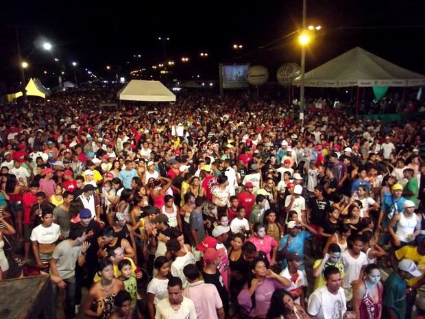 Mais de três mil pessoas estiveram no Ensaio Geral, em Parnamirim (Foto: Jocaff Souza/G1)