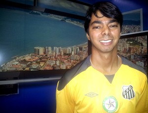 Guilherme Simões, técnico da seleção santista de tênis de mesa (Foto: Lincoln Chaves)