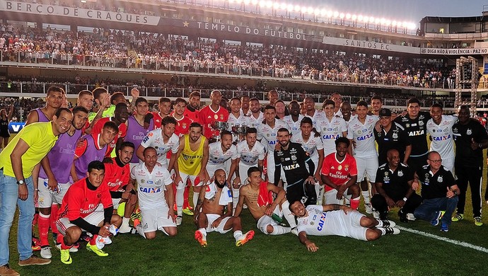 Santos x Benfica (Foto: Ivan Storti/Divulgação Santos FC) Santos x Benfica (Foto: Ivan Storti/Divulgação Santos FC)