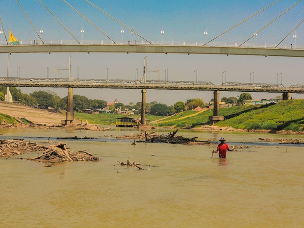 G1 Seca Deve Piorar E Rio Acre Pode Ficar Abaixo De 125 M Dizem Bombeiros Notícias Em Acre 