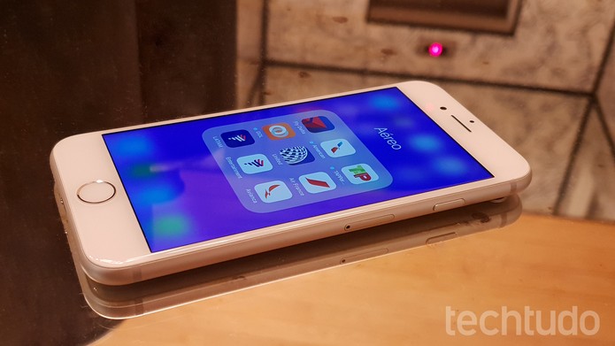 iPhone 8 (Foto: Thássius Veloso/TechTudo) iPhone 8 (Foto: Thássius Veloso/TechTudo)