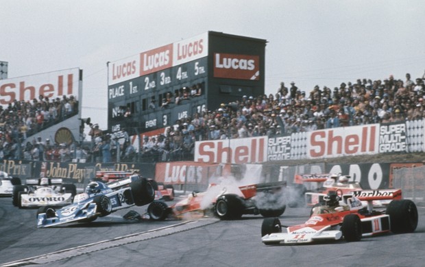 A temporada de 1976 da Fórmula 1 teve muitos acidentes (Foto: Agência Getty Images)