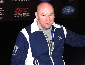 Dana White entrevista UFC Las Vegas (Foto: Marcelo Russio / Sportv.com)