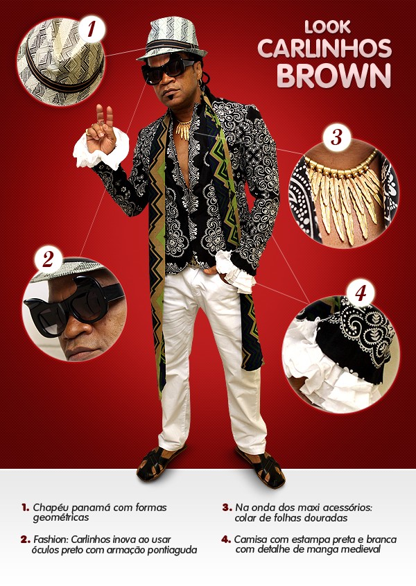 look carlinhos brown estilo (Foto: The Voice Brasil/TV Globo)