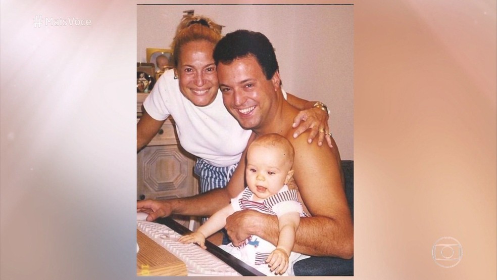 Susana Vieira curtindo a família (Foto: TV Globo)