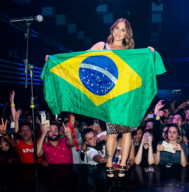 Melanie C (Foto: Manuela Scarpa/Brazil News) Melanie C (Foto: Manuela Scarpa/Brazil News)