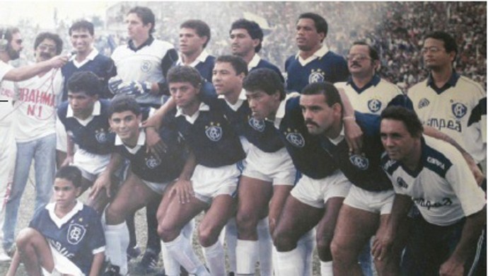 Time do Clube do Remo de 1991 (Foto: Arquivo Pessoal)