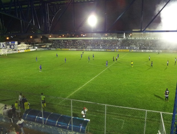 URT e Araxá pela sétima rodada do Módulo II, do Mineiro (Foto: Paulo Barbosa)