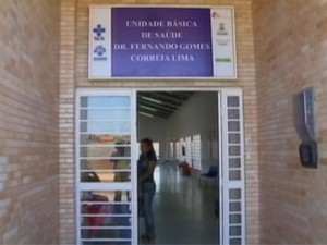 Posto de saúde do bairro Portal da Alegria, Zona Sul de Teresina (Foto: Reprodução/TV Clube)