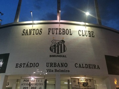 Vila belmiro, Santos x São Paulo (Foto: Bruno Giufrida)