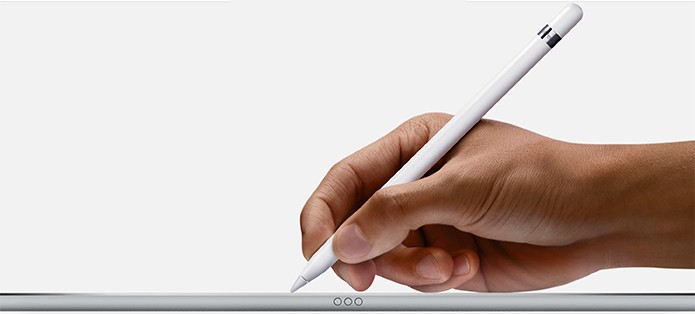 Apple Pencil: a nova caneta stylus para o iPad Pro (Foto: Divulgação/Apple)