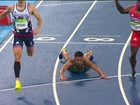 João Vitor Oliveira dá 'peixinho' e vai às semifinais dos 110m com barreiras