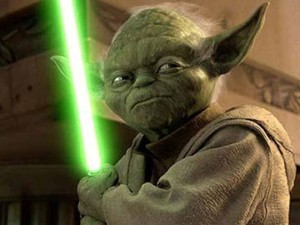 Motorista fantasiado de 'mestre Yoda' foi preso após se envolver em acidente. (Foto: Reprodução)