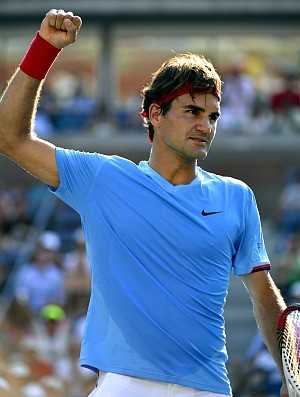 Roger Federer tênis US Open 3r (Foto: AFP)