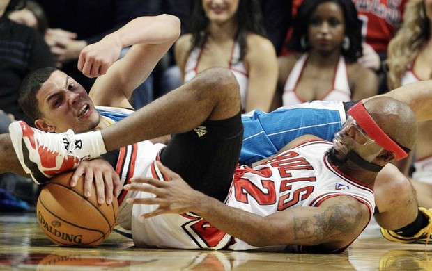 Bulls x Hornets NBA (Foto: AP) Bulls x Hornets NBA (Foto: AP)