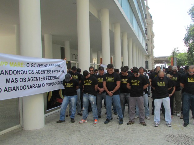 G1 - Policiais Federais Fazem Ato No Rio Contra 'desvalorização' Da ...