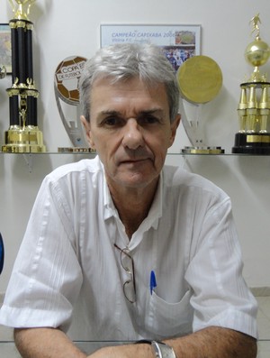 Dr. Jairo Ribeiro, presidente do Vitória-ES (Foto: Richard Pinheiro)
