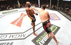 Anderson Silva X Nick Diaz, UFC 183 (Foto: Getty Images)