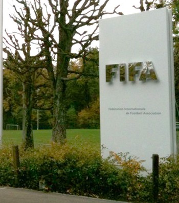 Entrada da sede da Fifa em Zurique (Foto: Bianca Rothier / TV Globo)