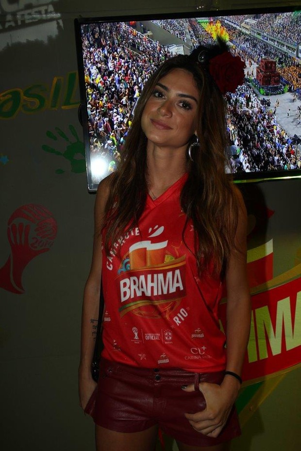 Thaila Ayala no carnaval no Rio de Janeiro (Foto: Francisco SIlva/ Ag. News)