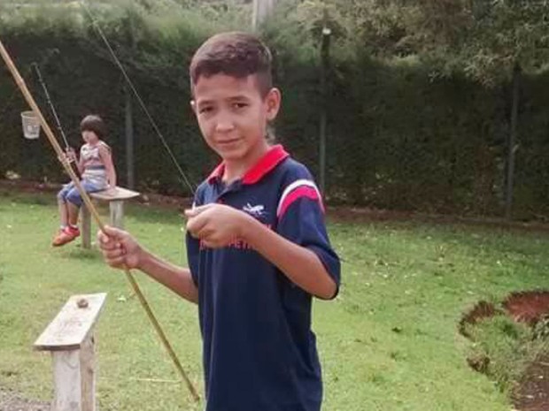 Carlos Henrique de Jesus, atingido por linha de cerol em Ribeirão Preto (Foto: Reprodução/Arquivo Pessoal)