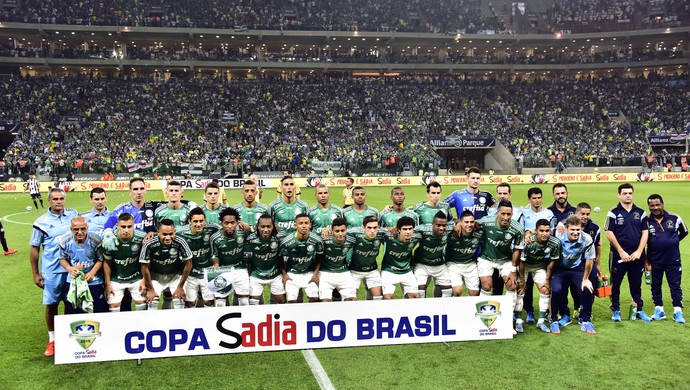 Palmeiras Posado Copa do Brasil (Foto: Marcos Ribolli)
