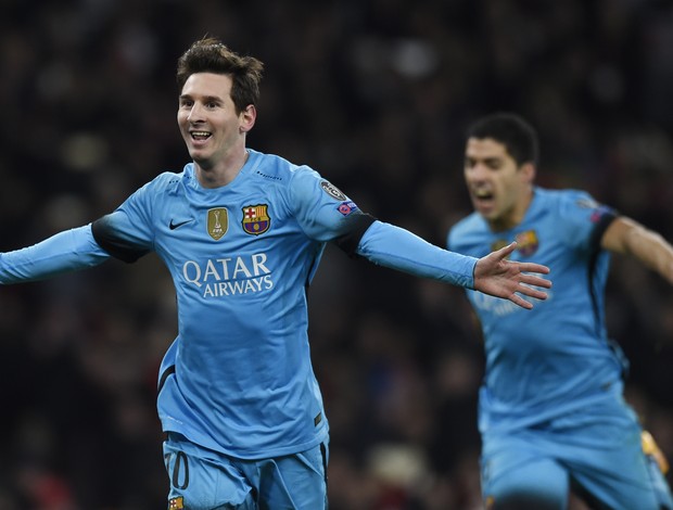 Messi gol Barcelona x Arsenal