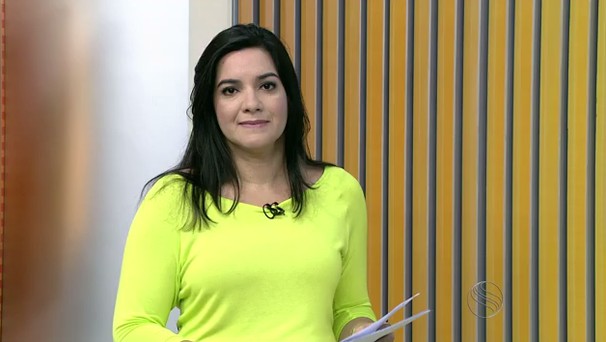 Lanne Pacheco apresenta o Bom Dia Sergipe nesta sexta-feira, 04 (Foto: Divulgação / TV Sergipe)
