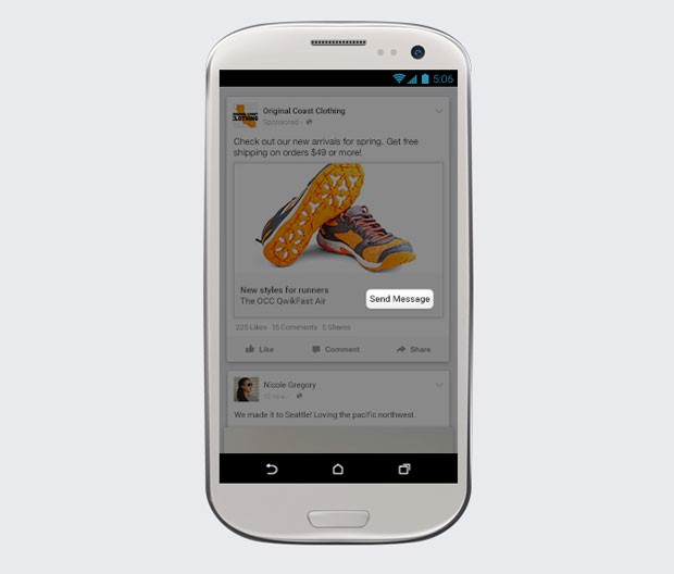 Facebook cria botão Facebook cria botão