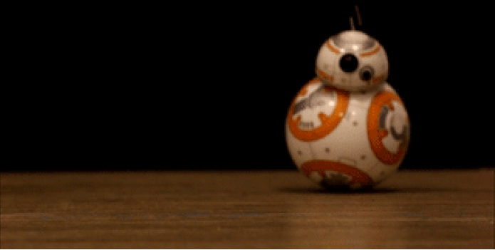BB-8 se popularizou no Brasil em 2016 (Foto: Isabela Giantomaso/TechTudo)