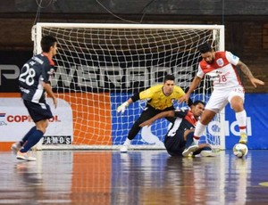 Sorocaba Joinville semifinal Libertadores de Futsal (Foto: Divulgação)