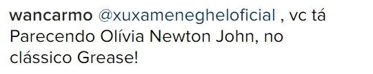 Alguns voltaram mais no tempo e lembraram de Olivia Newton-John, de Grease (Foto: Reprodução/Instagram)