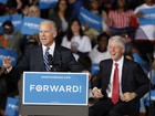 Sandy faz Biden e Bill Clinton 'assumirem' campanha de Obama