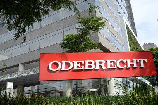 Empresa Odebrecht, em São Paulo (Foto: Bruno Cotrim / Frame / Ag. O Globo)