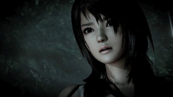 Série Fatal Frame não esconde o fan service ao exibir as garotas com roupas molhadas (Foto: Divulgação / Koei Tecmo)