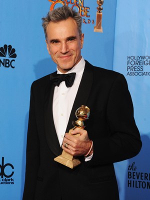 Ator Daniel Day-Lewis no Globo de Ouro 2013 (Foto: Kevin Winter/Getty Images/AFP )