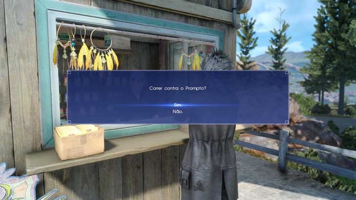 Aceite o desafio em Final Fantasy XV (Foto: Reprodução/Murilo Molina)