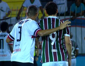 Fluminense x Santa Cruz (Foto: Reprodução) Fluminense x Santa Cruz (Foto: Reprodução)